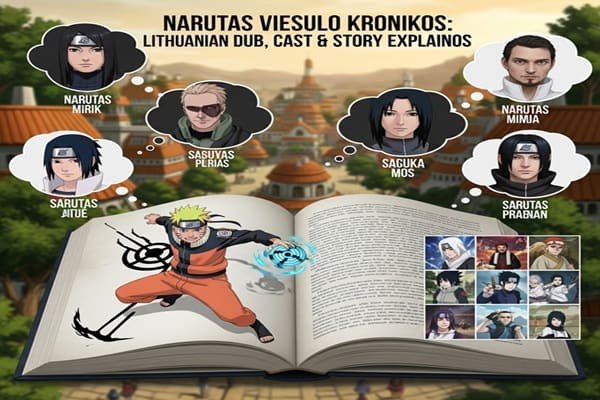 Narutas Viesulo Kronikos: Lithuanian Dub, Cast & Story Explained