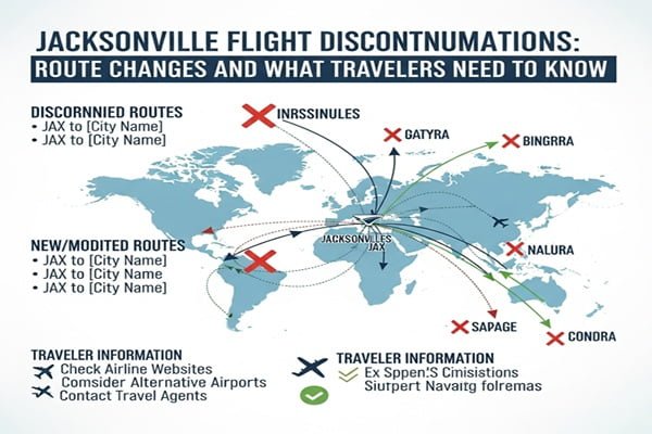 Jacksonville Flight Discontinuations: Route Changes and What Travelers Need to Know