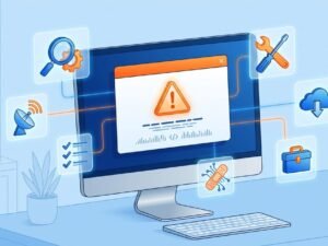 418dsg7 error diagnostic overview showing system repair tools and error identification workflow