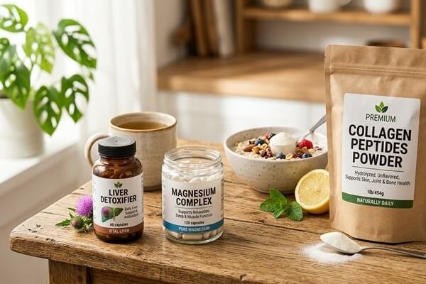 Why Liver Detoxifier Capsules, Magnesium Capsules & Collagen Powder Deserve a Spot in Your Daily Routine