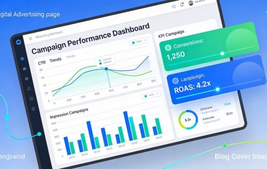 FeedBuzzard advertising platform dashboard showing campaign metrics and performance data