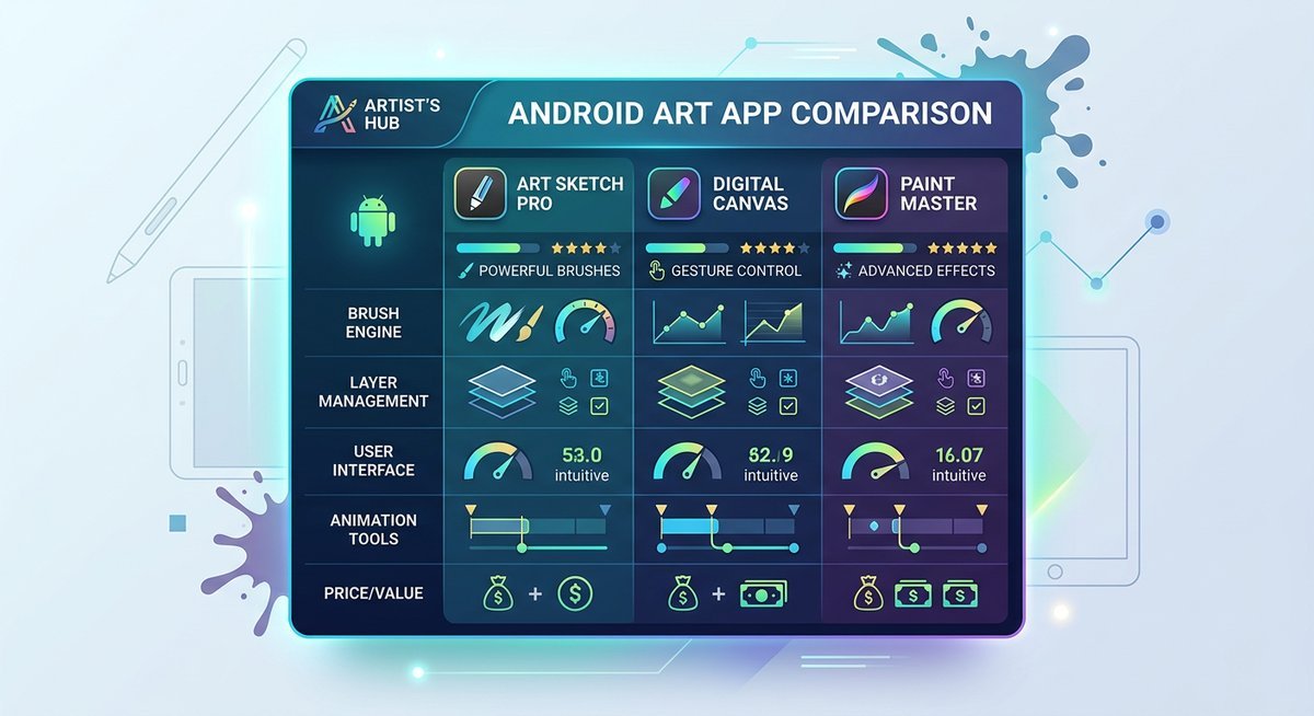 android drawing apps vs procreate feature by feature comparison