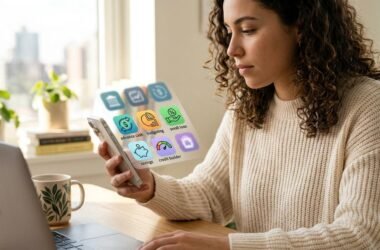 Side-by-side comparison of nine cash advance and loan apps showing fee structures and credit-building features as alternatives to Possible Finance