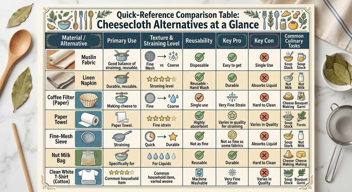 best cheesecloth alternatives for straining tasks