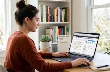 Best free apps like Grammarly — tested and ranked writing tools displayed on a laptop screen