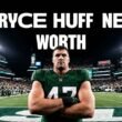 Bryce Huff Net Worth - NFL Defensive End standing in stadium