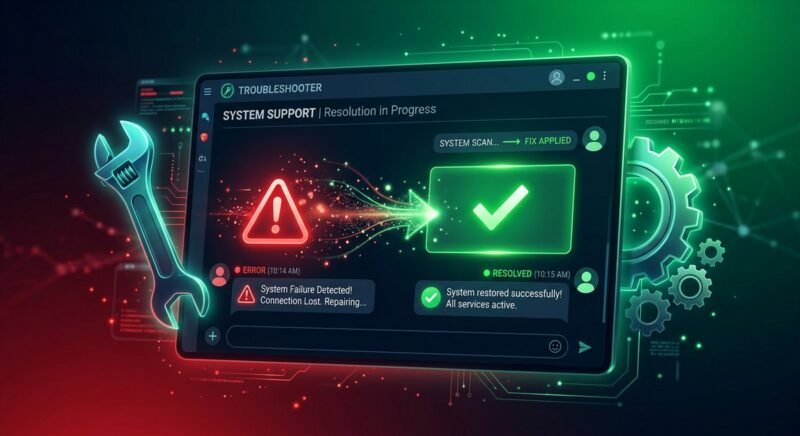 ChatFAI error message showing