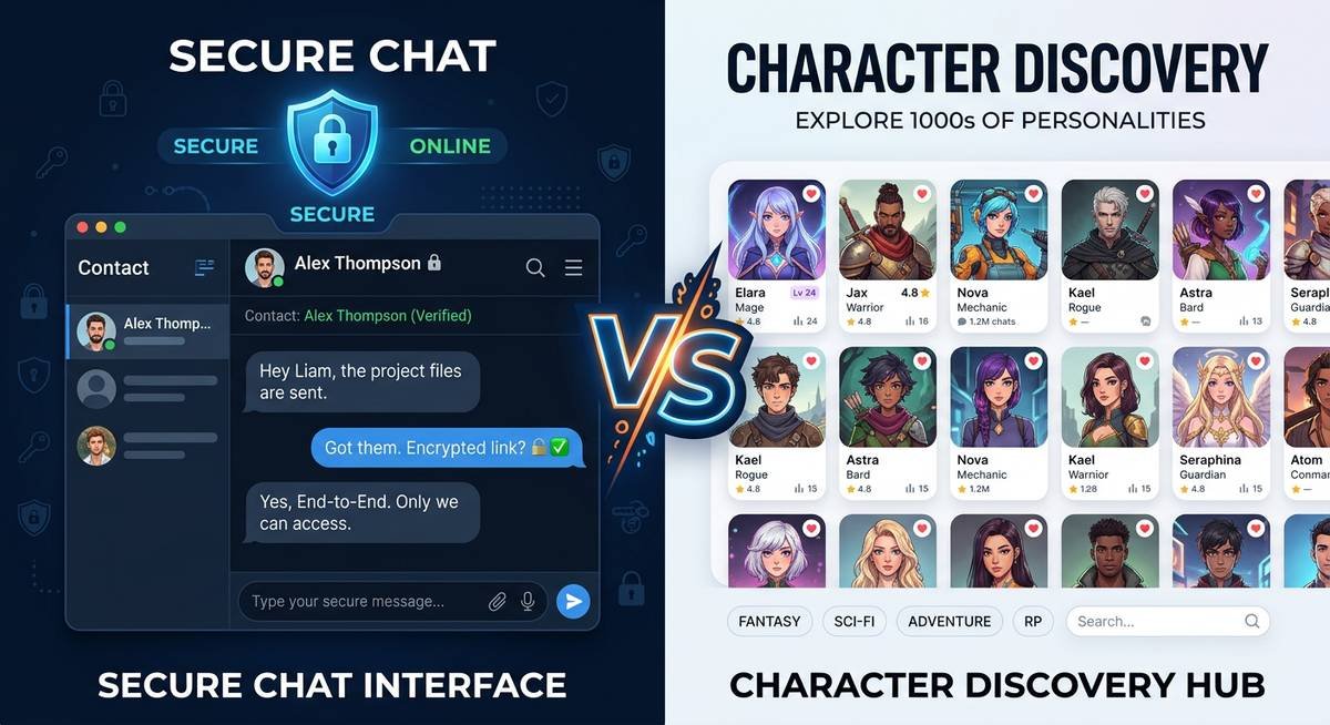 chatfai vs characterai the privacy trade off