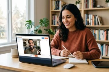 Chatrandom random video chat platform interface showing the one-click connection screen with gender filter and country selector options