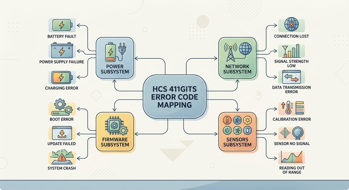 complete hcs 411gits error code reference
