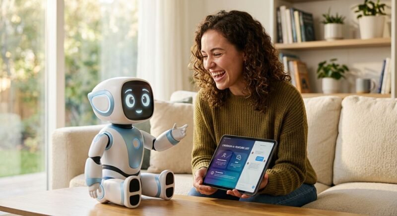 CrushOn AI platform overview showing AI companion chatbot interface