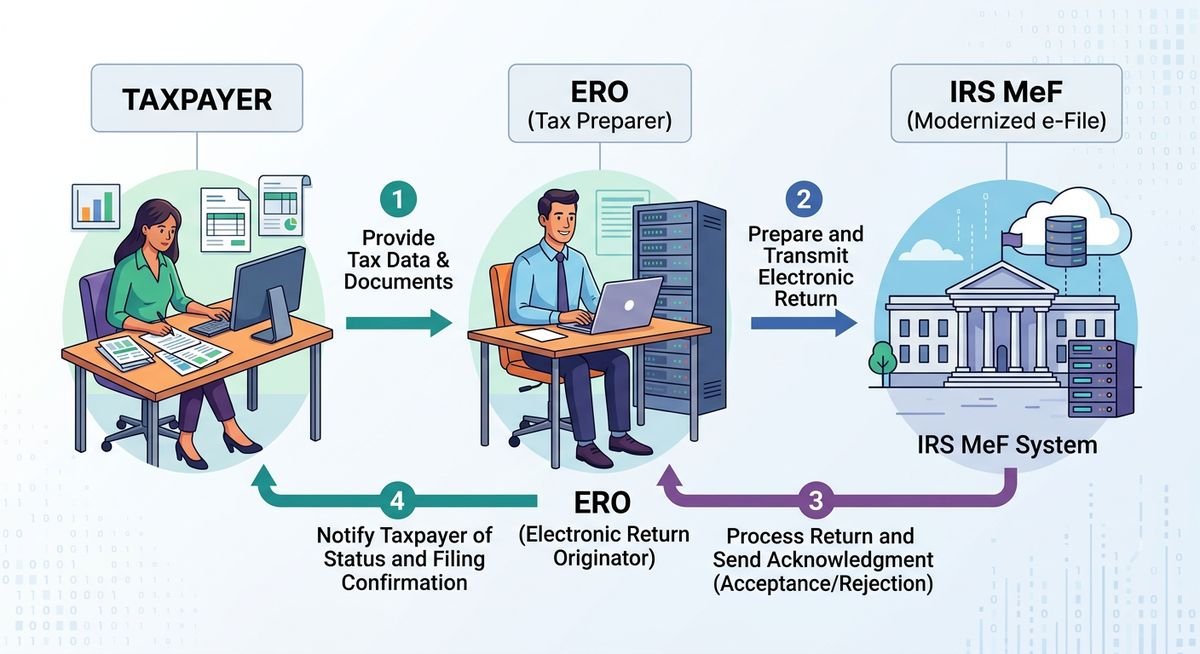 ero meaning in tax electronic return originator