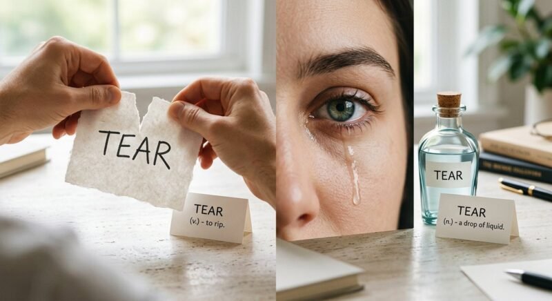 heteronyms meaning — overview of words spelled alike but pronounced differently with contrasting definitions