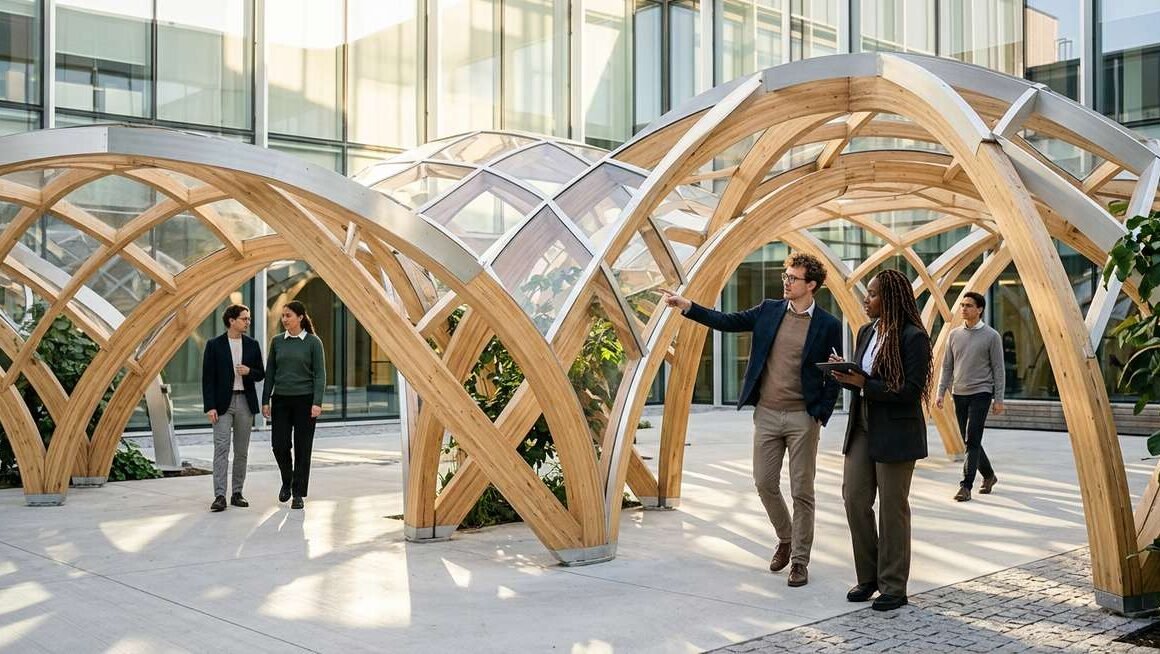 hicozijerzu concept visualization showing human creativity merging with digital technology networks