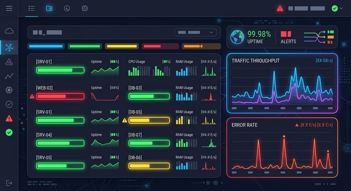 high traffic and server downtime