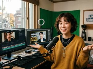 hot issue ji — Lee Su-ji viral Korean YouTube parody channel overview