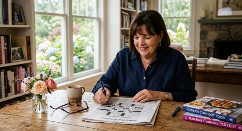 Ina Garten franchise crossword clue answer explained — Barefoot Contessa