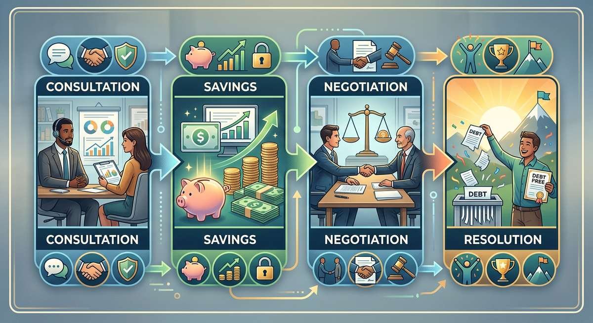 what is accredited debt relief and how does it work