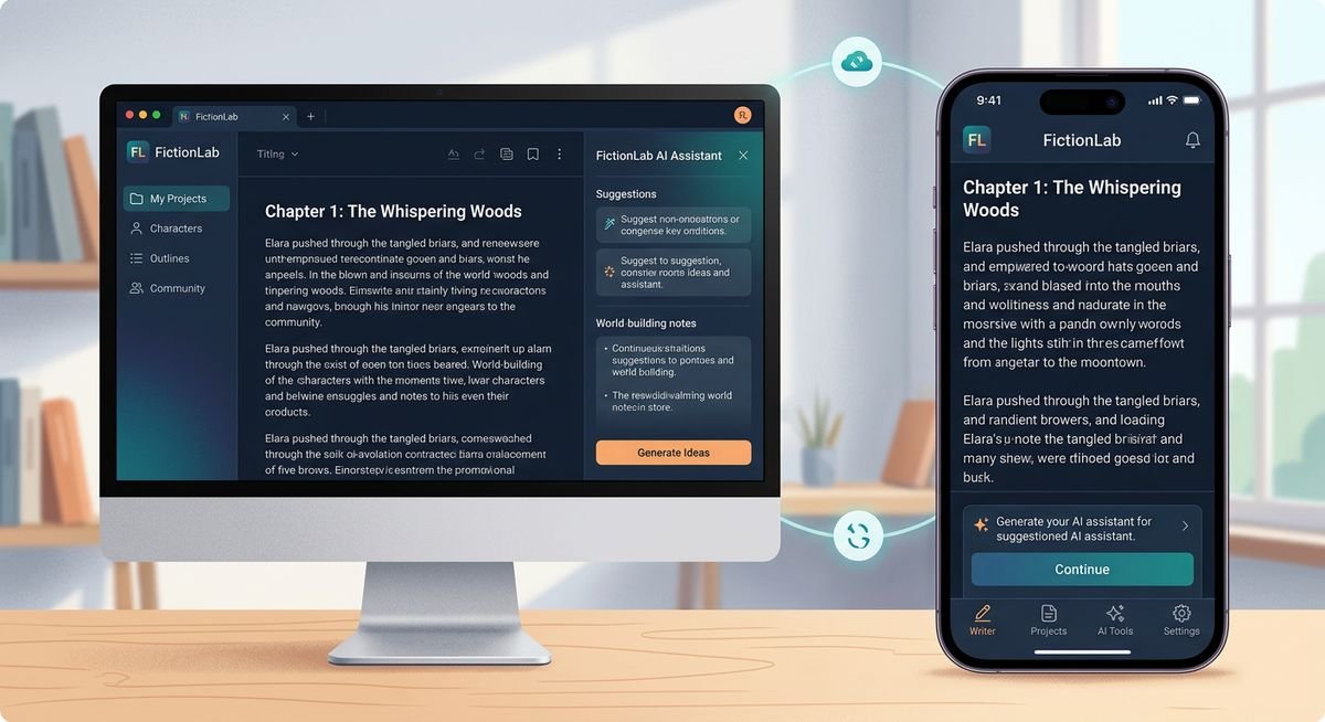 what is fictionlab ai and how does it work