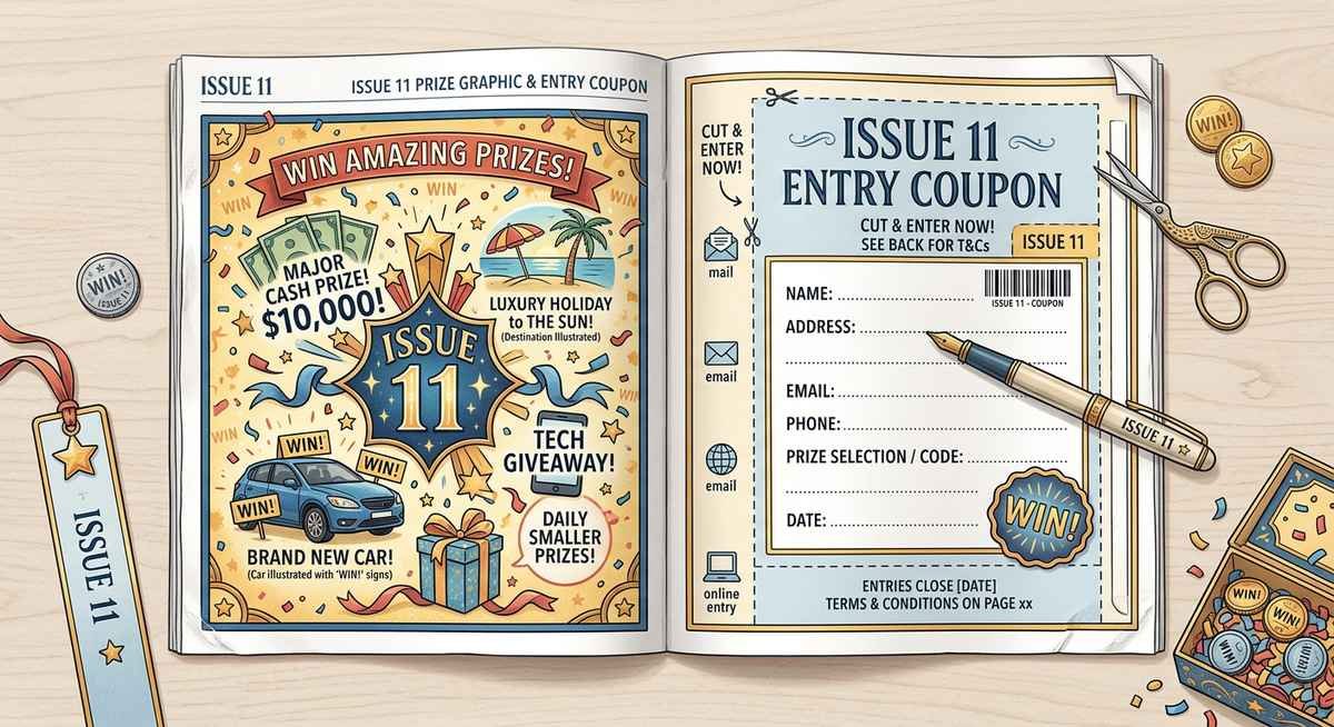 whats inside take 5 issue 11 prizes competitions